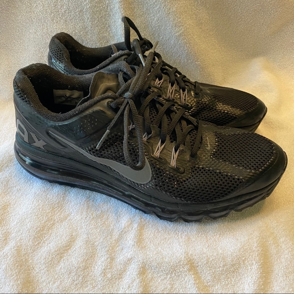 2013 Nike Air Max+ Black Read Description